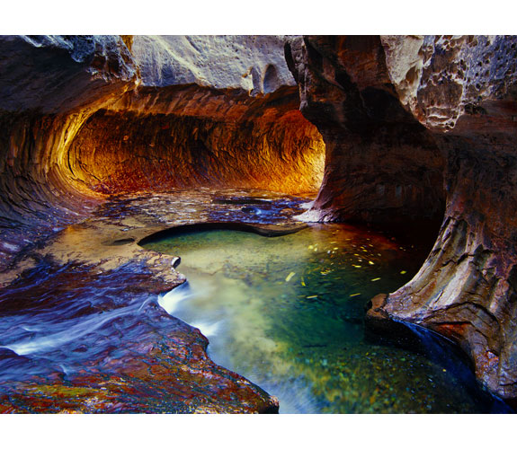 "Subway, Zion National Park" by Rix Smith